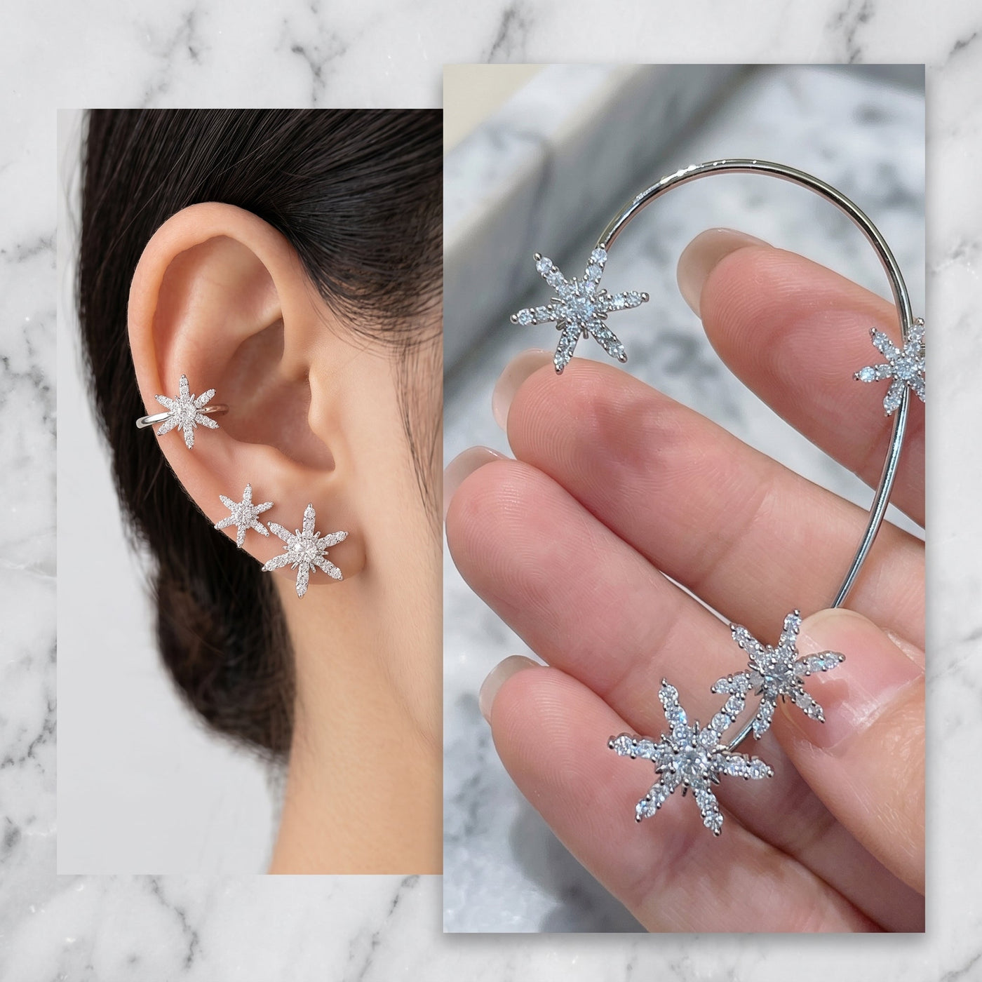 Elegant Adjustable Ear Clips Earrings - Image 3