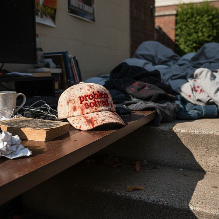 Problem Solved Funny Hat - Image 2