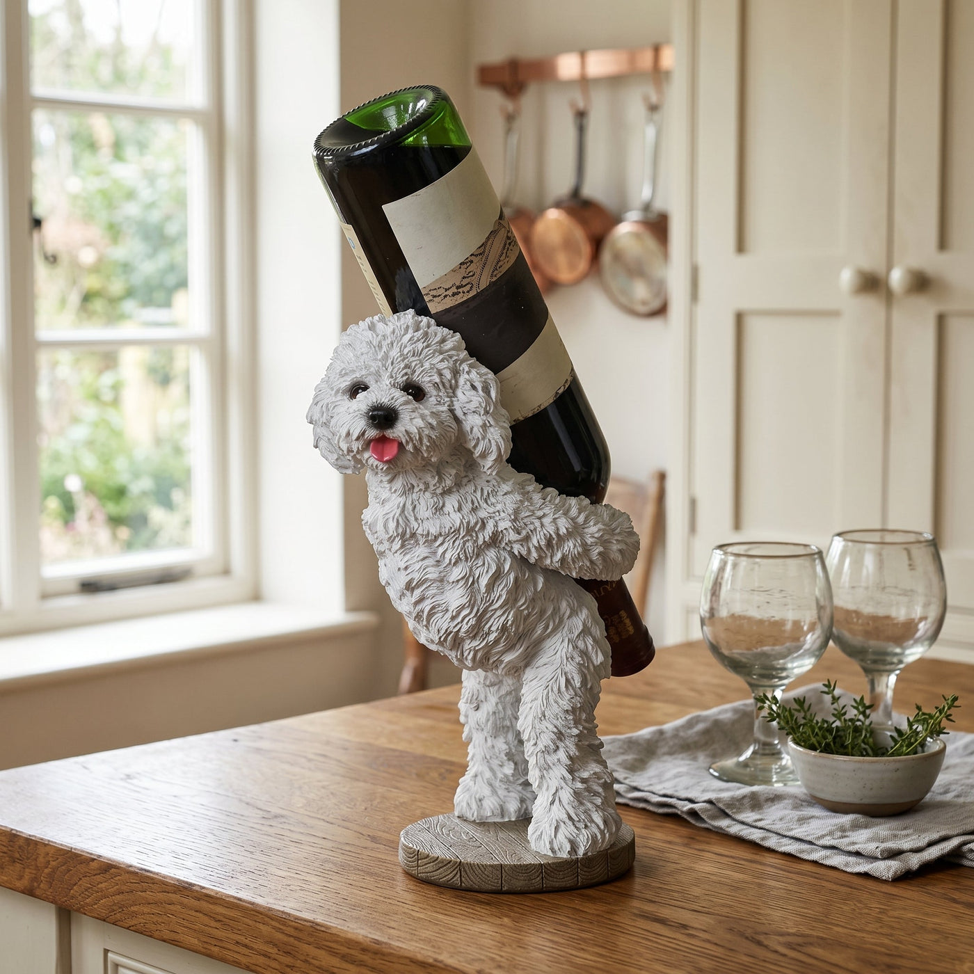 Party Puppy Wine Bottle Holder - Image 0