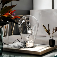 Glass Halo Sculptural Table Lamp - Image 0