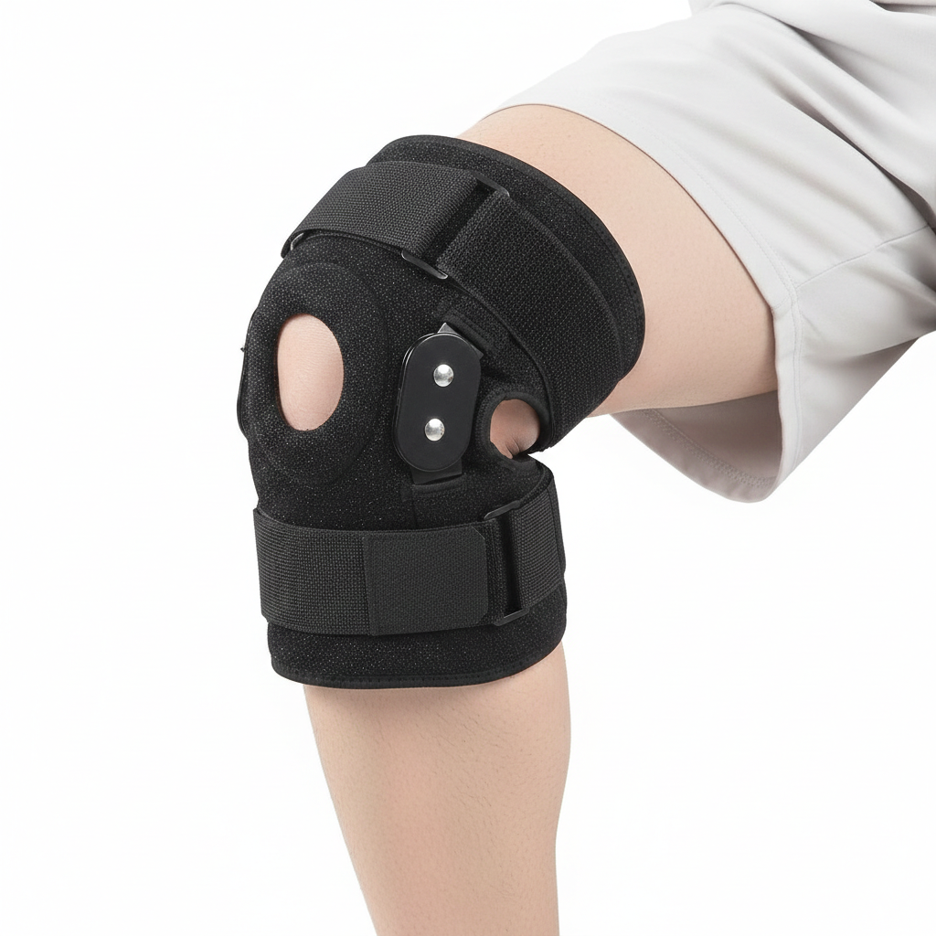 Adjustable Knee Brace Support Compression Stabilizer - Image 4