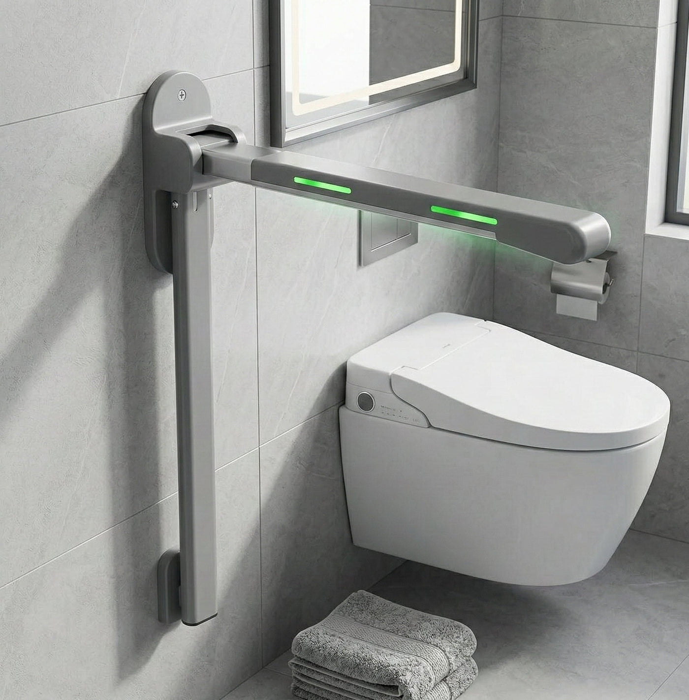 Stability Rail Slim Profile Elder Support Safety Rail - Image 3