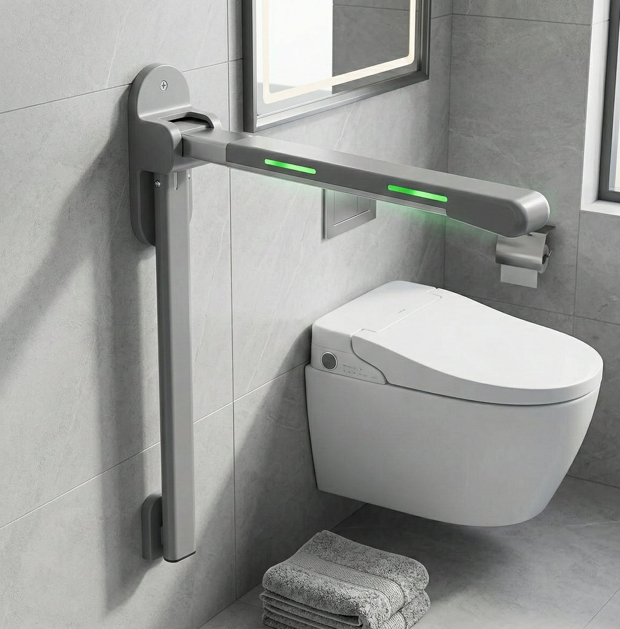 Stability Rail Slim Profile Elder Support Safety Rail - Image 3