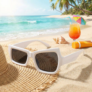 Bold Eye Geometric Sunglasses - Image 0