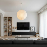 Japanese Style Paper Lantern Pendant Ceiling Lamp - Image 2