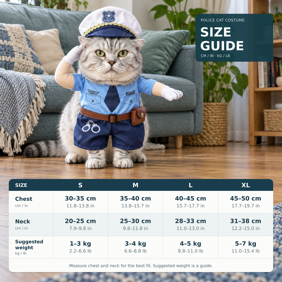 Paws Duty Kæledyrskostume