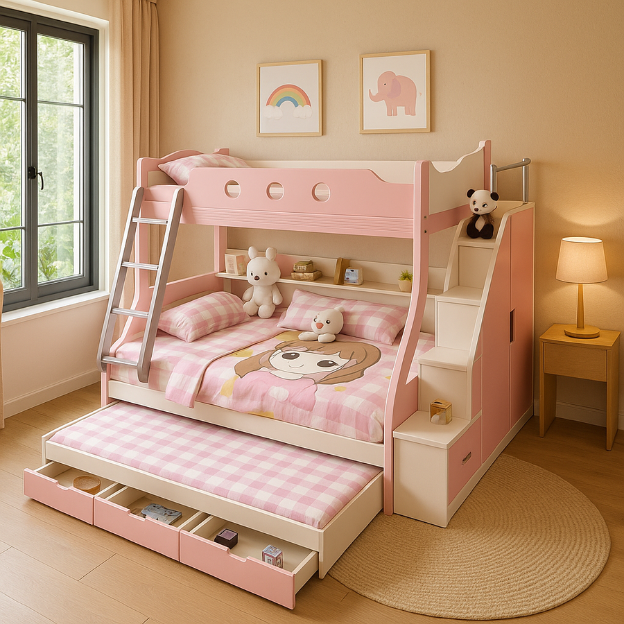 Magical Playroom Wonderland Kids Bunk Bed - Image 2