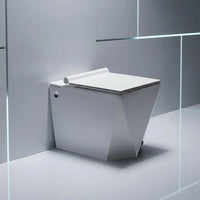 Geometric Edge Minimalist Intelligent Modern Toilet - Image 2