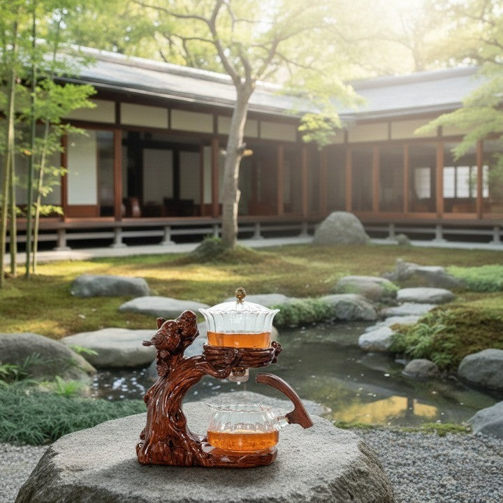 Nature Harmony Wooden Teapot - Image 6