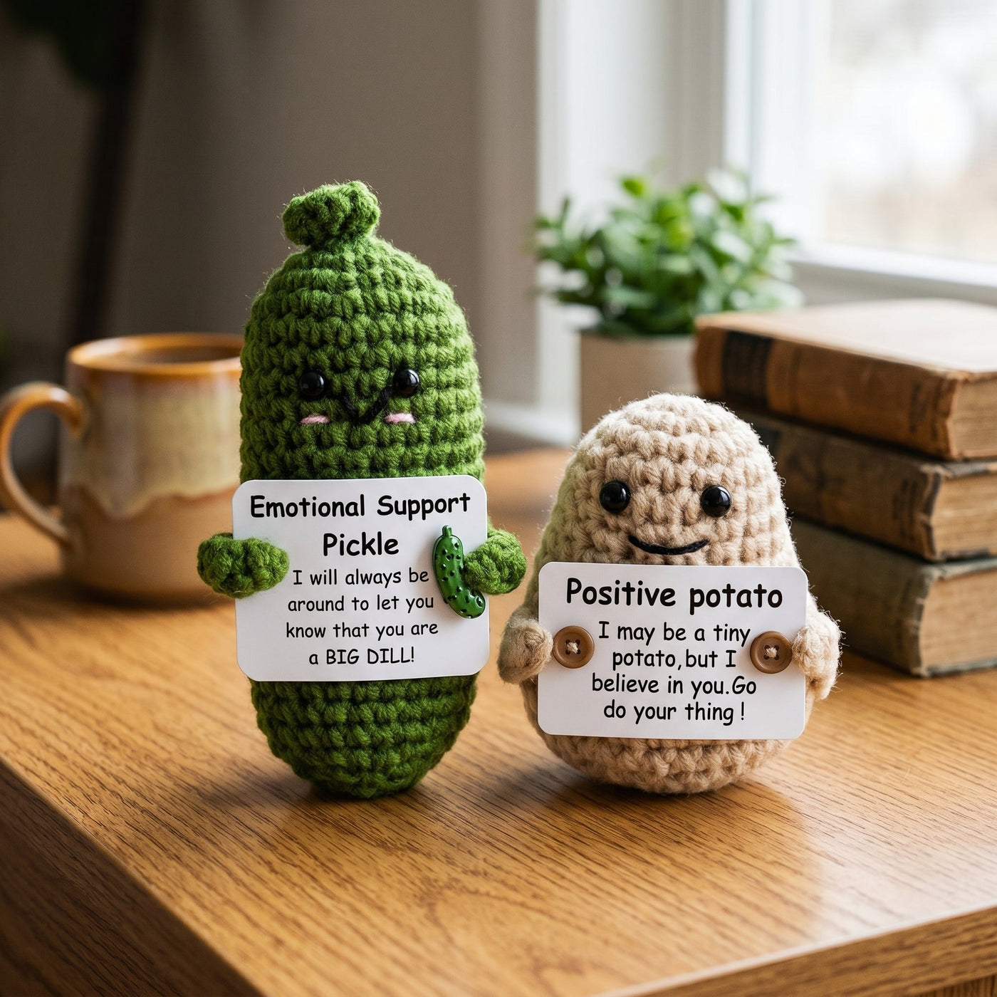 You Got This Mini Crochet Encouraging Desk Buddy Friend - Image 2