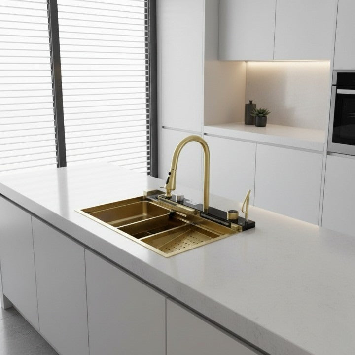 Modular Modern Craft Multi-Layer Kitchen Sink - Image 4