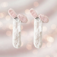 Soft Puppy Ears Fuzzy Warm Socks - Image 7