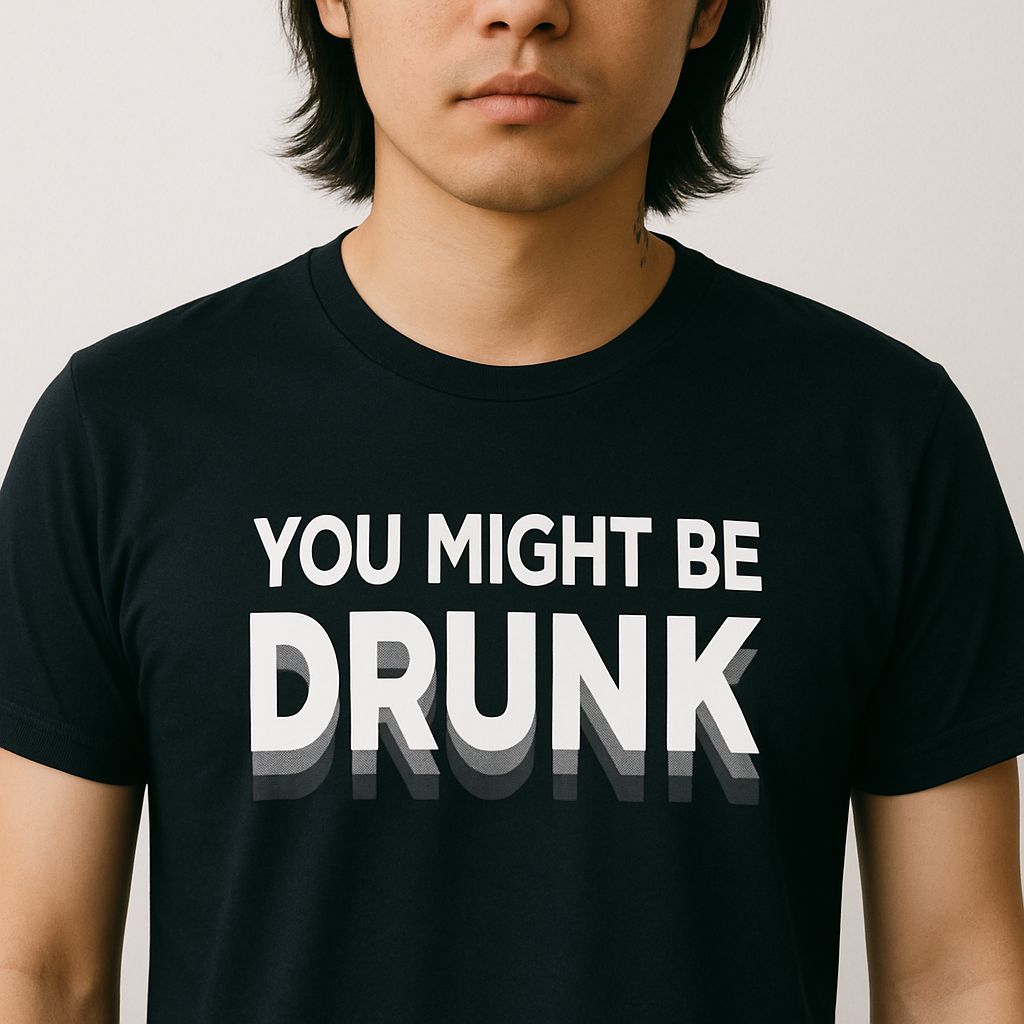 You Might Be Drunk Funny T-Shirt - Image 3