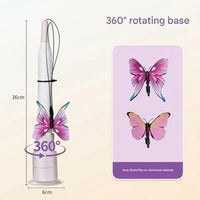 Interactive Rotating Cat Activity Butterfly Toy - Image 6