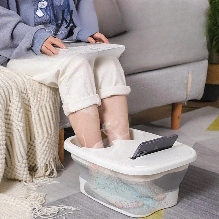 Home Spa Foldable Foot Wash Bucket - Image 3