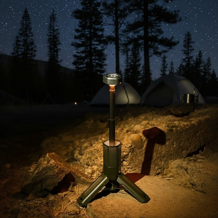 Camp Caster Adjustable Tripod Lantern - Image 4