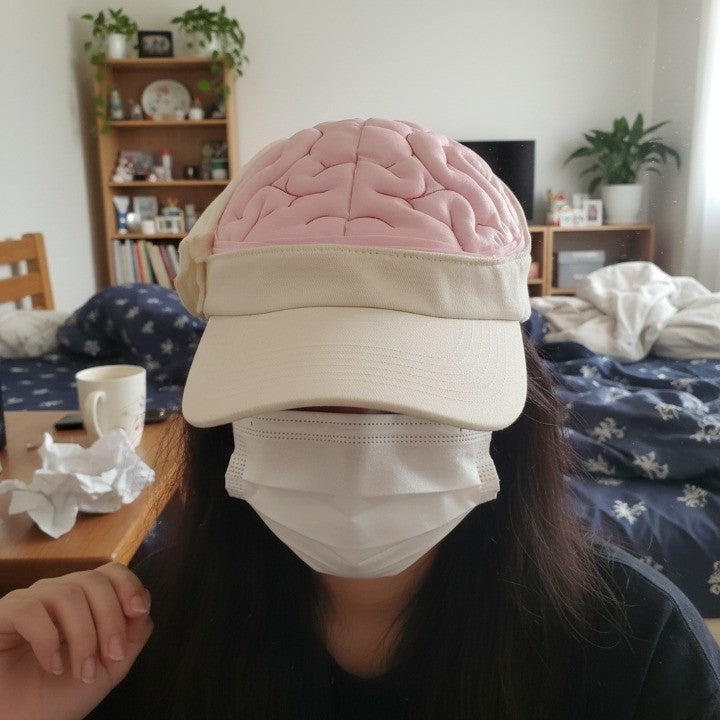 Hidden IQ Brain Hat - Image 1