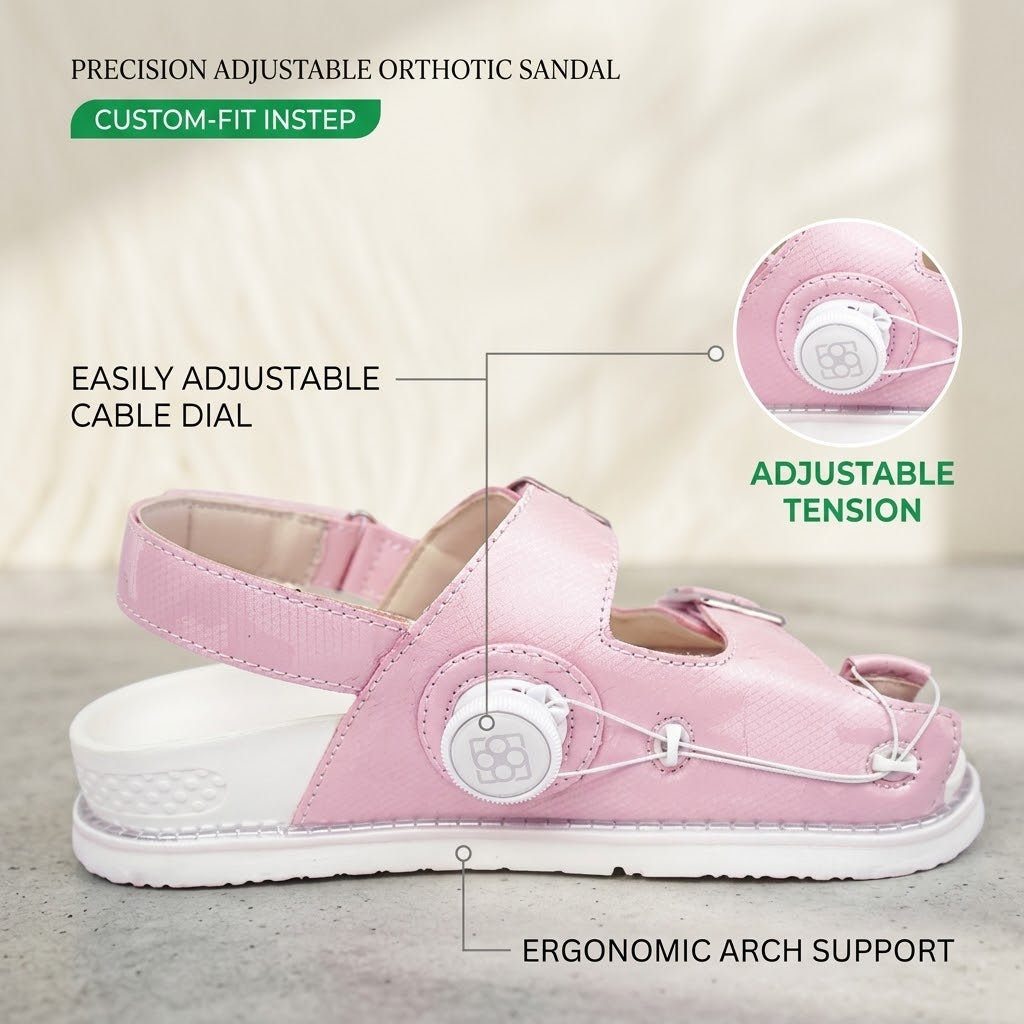 Adjustable Toe Corrector Recovery Walking Sandals - Image 5