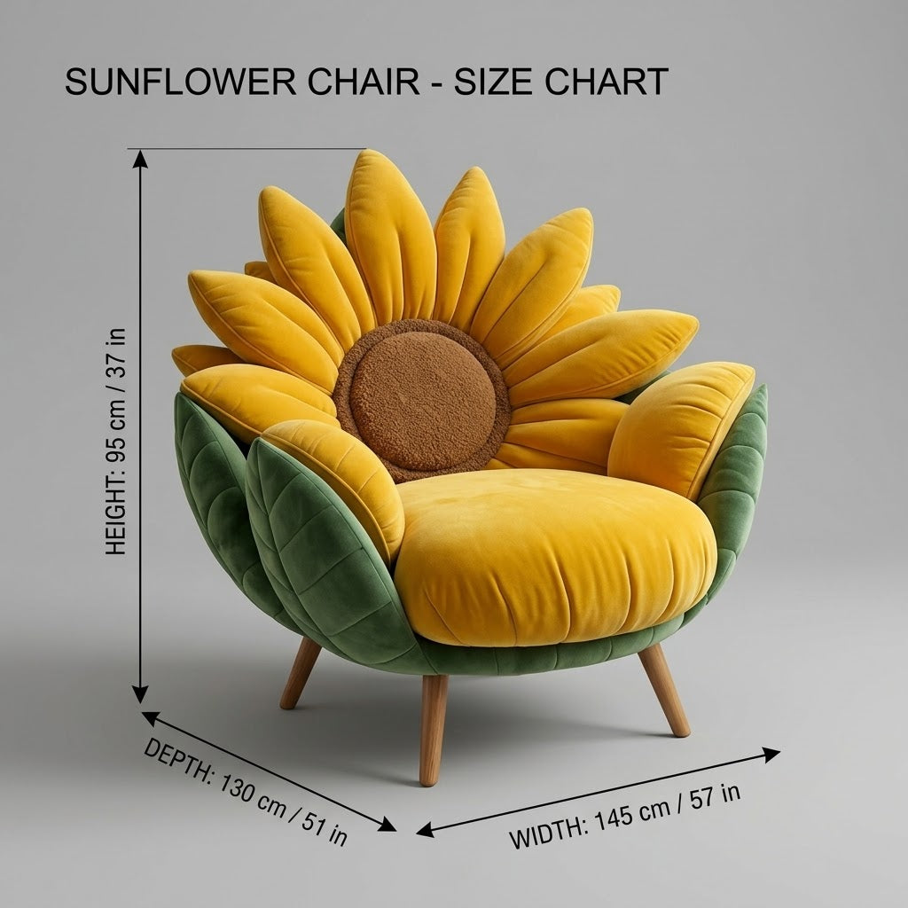 Sunflower Comfort European Sofa Chair - Image 2