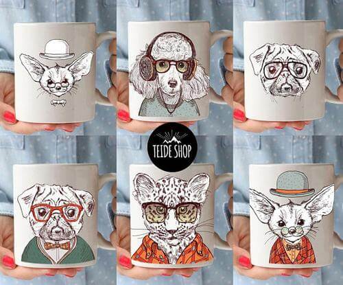 Labrador Gift For Kids Coffee Lovers Gift Mug - Image 1