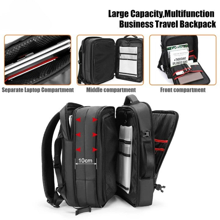 Business Time USB Charging Travel Bag