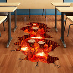 Magma 3D Wall Sticker Home Decor