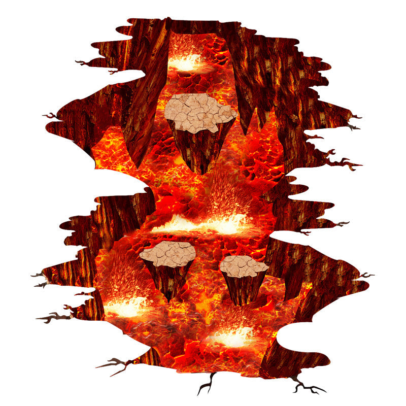 Magma 3D Wall Sticker Home Decor - Image 6