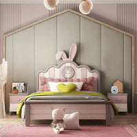 Sleepy Rabbit Wooden Kids Bed - Image 0