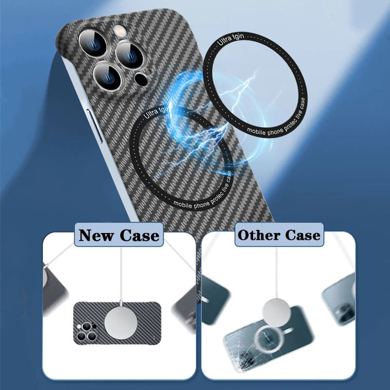 Unique Premium Carbon Fiber iPhone Case - Image 3
