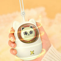 Cute Cat Mini Electric Hand Warmer Power Bank - Image 1