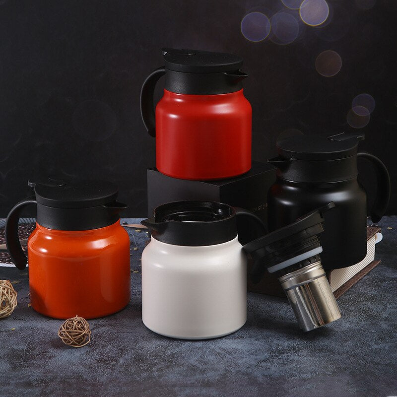 Thermal Wave Elegant Stainless Steel Teapot - Image 11