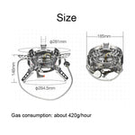 Portable Camping Foldable Gas Stove