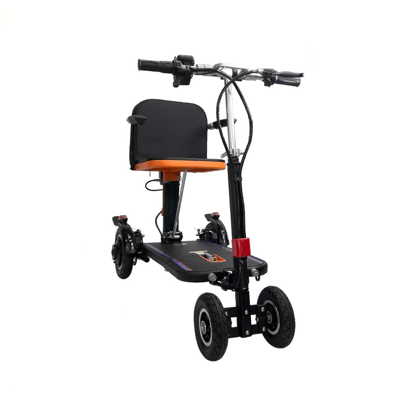 Foldable 4-Wheel Electric Elderly Mobility Scooter - Image 6
