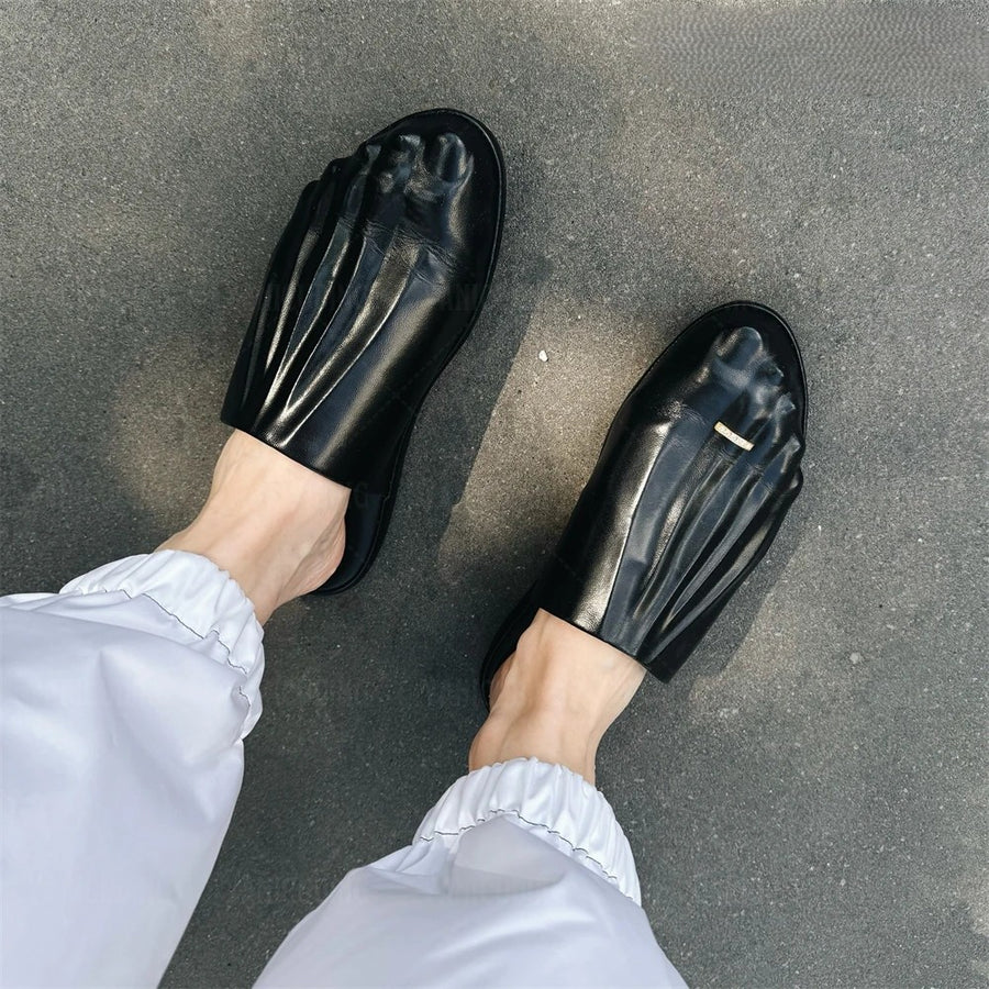 Disco Toes Metallic Fünf-Zehen-Kunst-Slipper
