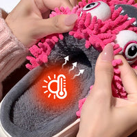 Silly Monster Plush Slippers - Image 3
