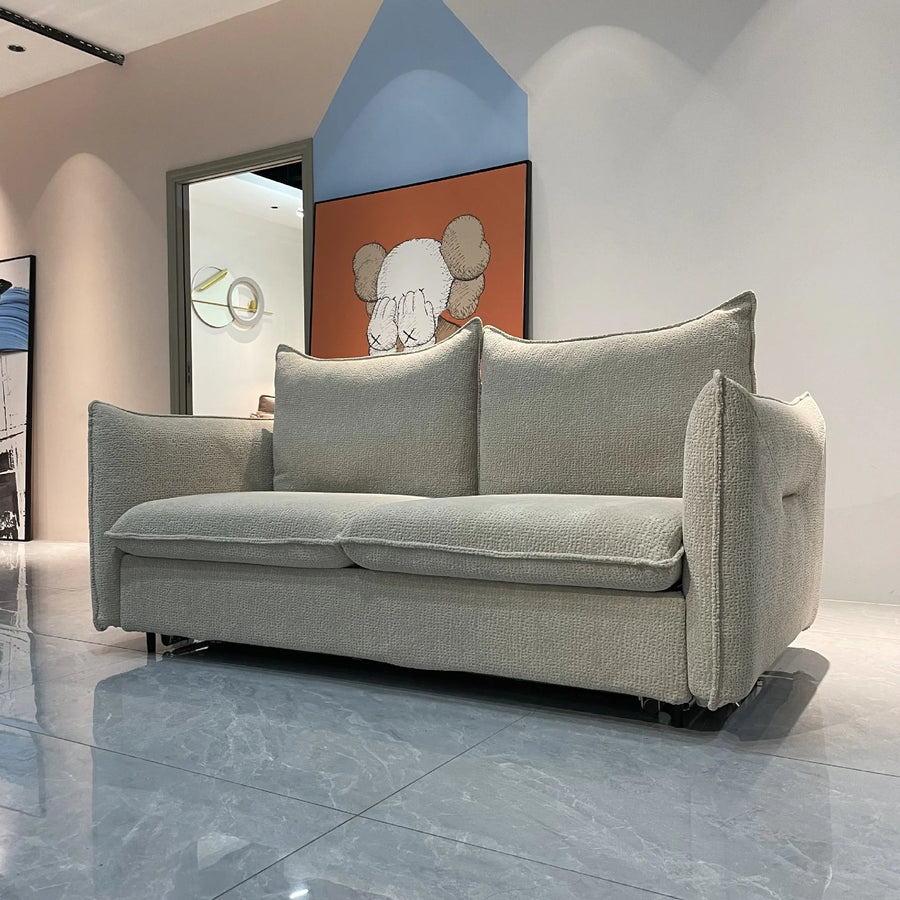 Space Saving Modern Flip-Up Foldable Sofa Bed - Image 2