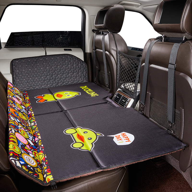 Foldable Car Rear Seat Mattress Pad - Image 2