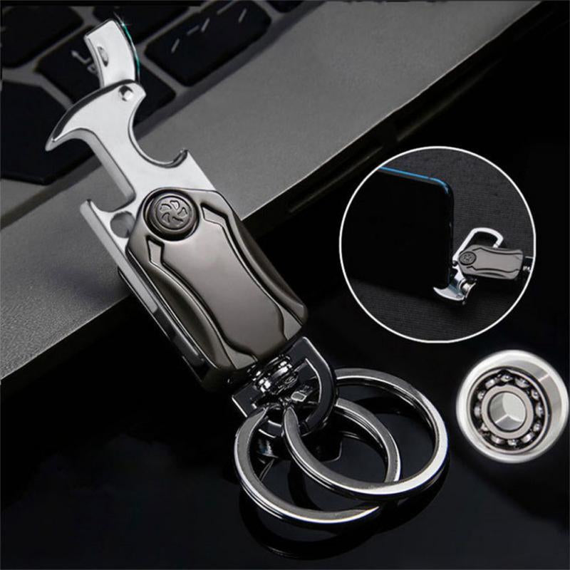 Multifunctional 360 Rotating Car Keychain - Image 0