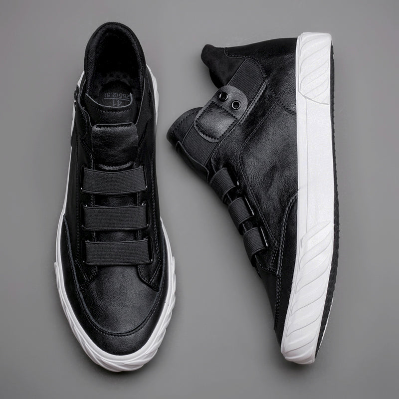 Airy Breathable Men Leather Shoes - Image 1
