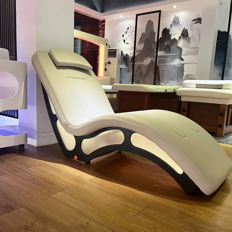 Modern Heated Massage LED Lighting Lounge Chair