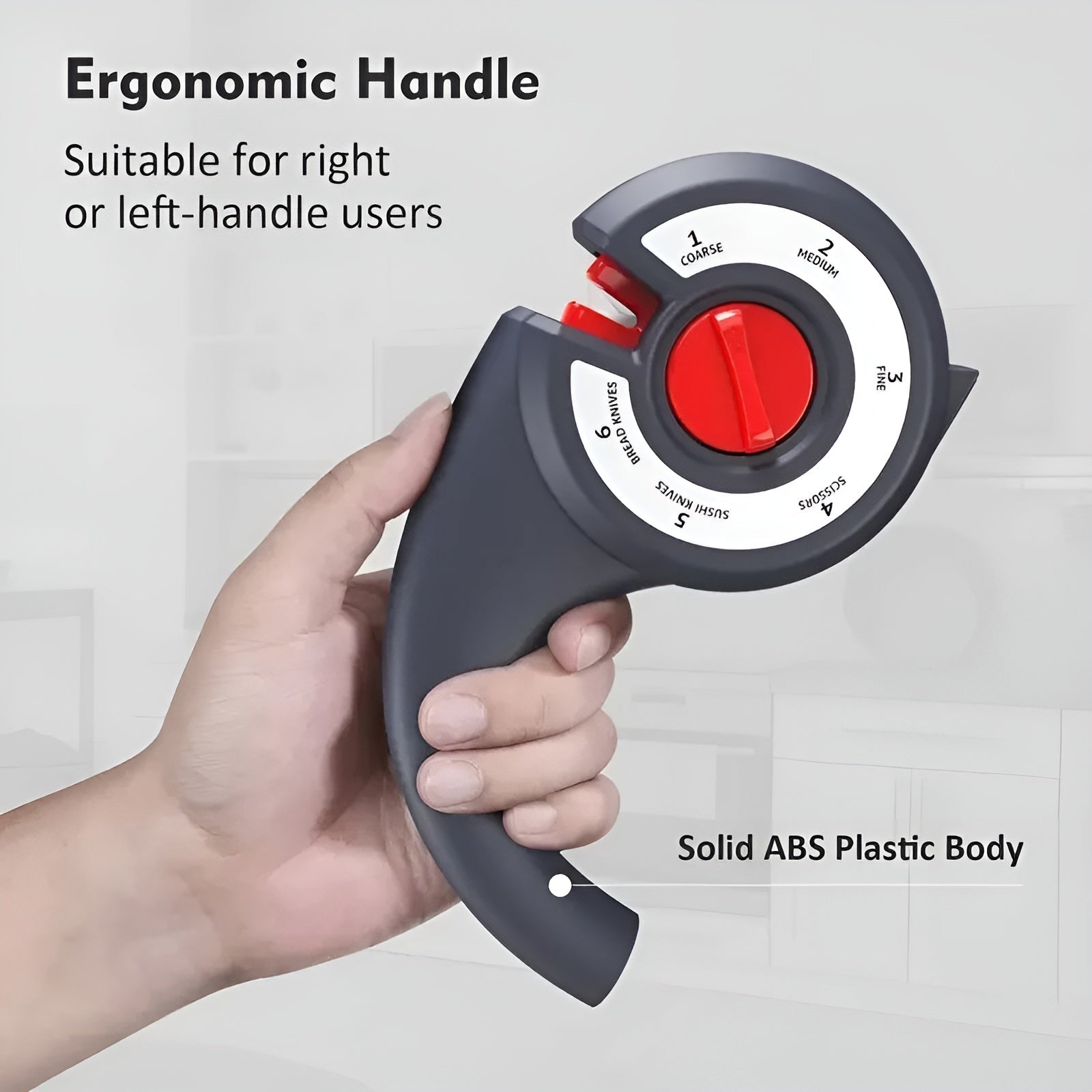 6-in-1 Multi Tool Anti-Slip Knife Sharpener - Image 3