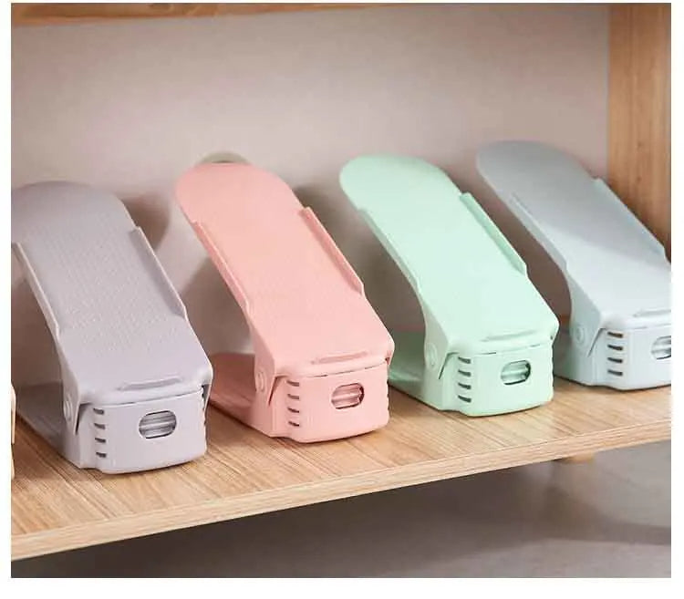 5PCS Adjustable Space Saving Shoe Organizer - Image 8