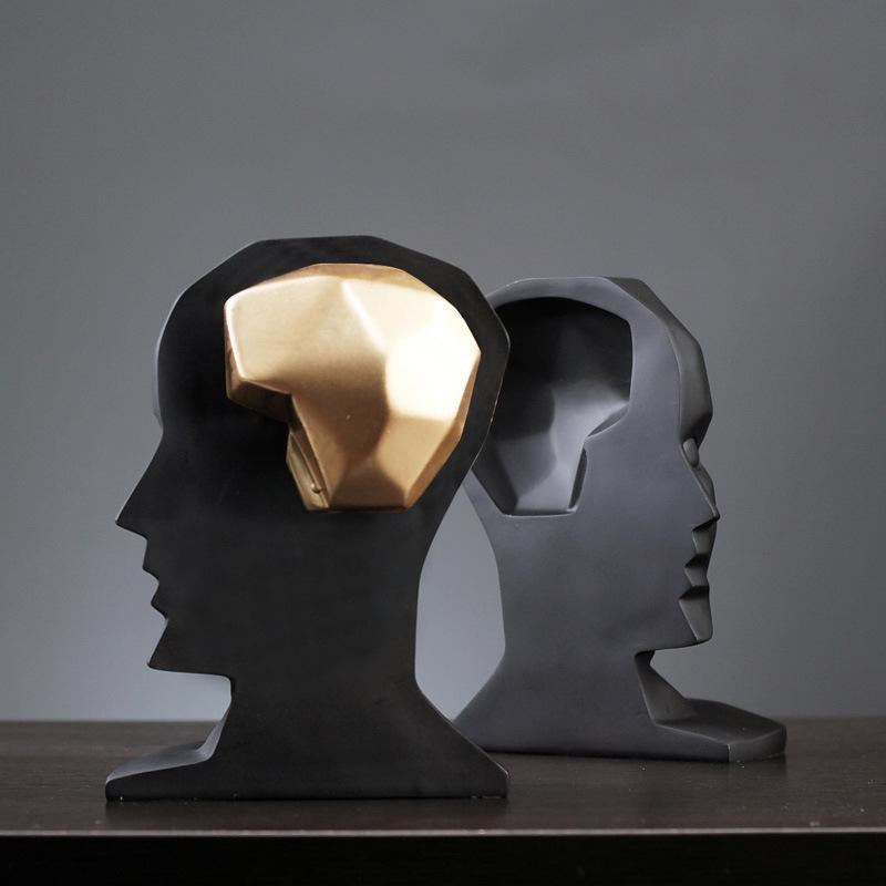 Creative Shared Brain Sculpture