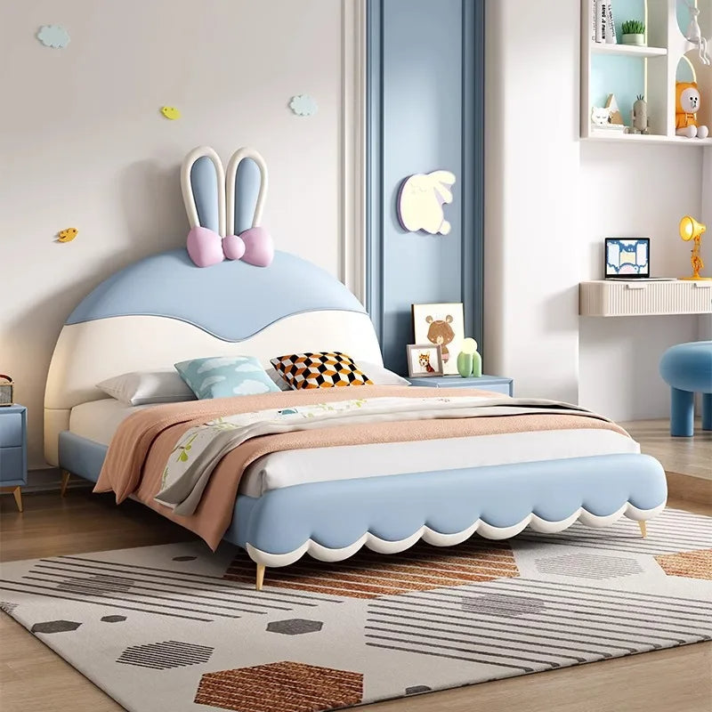 Rabbit Nordic Princess Cozy Cute Kids Bed