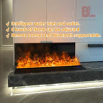 3D Elegant Home Multicolor Realistic Indoor Fireplace