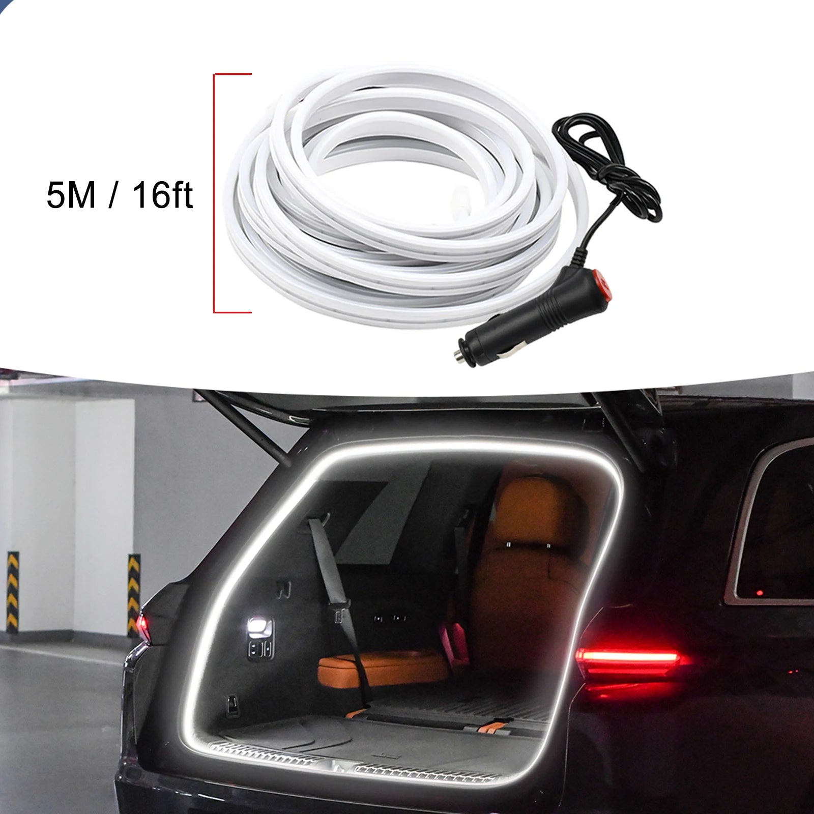 Free-Cut Waterproof LED Magnetic Car Lighting Strip - Image 3