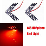 2 Pcs LED Arrow Panel For Car