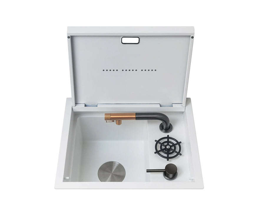 Sleek Multifunctional Cup Washer Modern Hidden Sink - Image 3