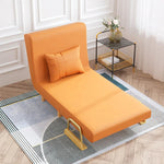 Modern Japanese Style Space Saving Foldable Single Sofa Bed