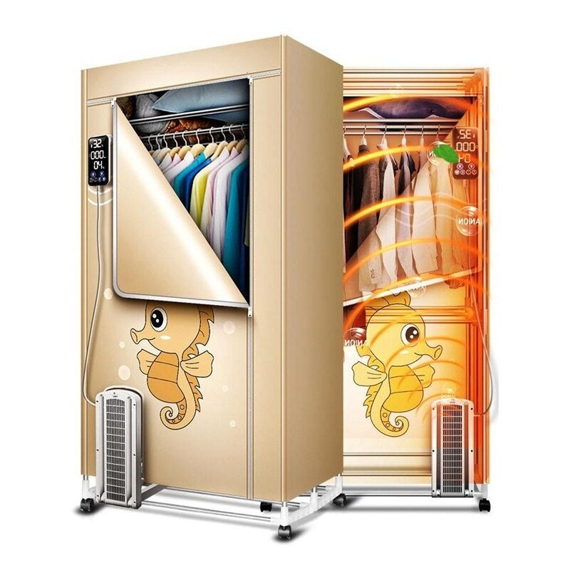Foldable Clothes Dryer with Remote Control - Image 9